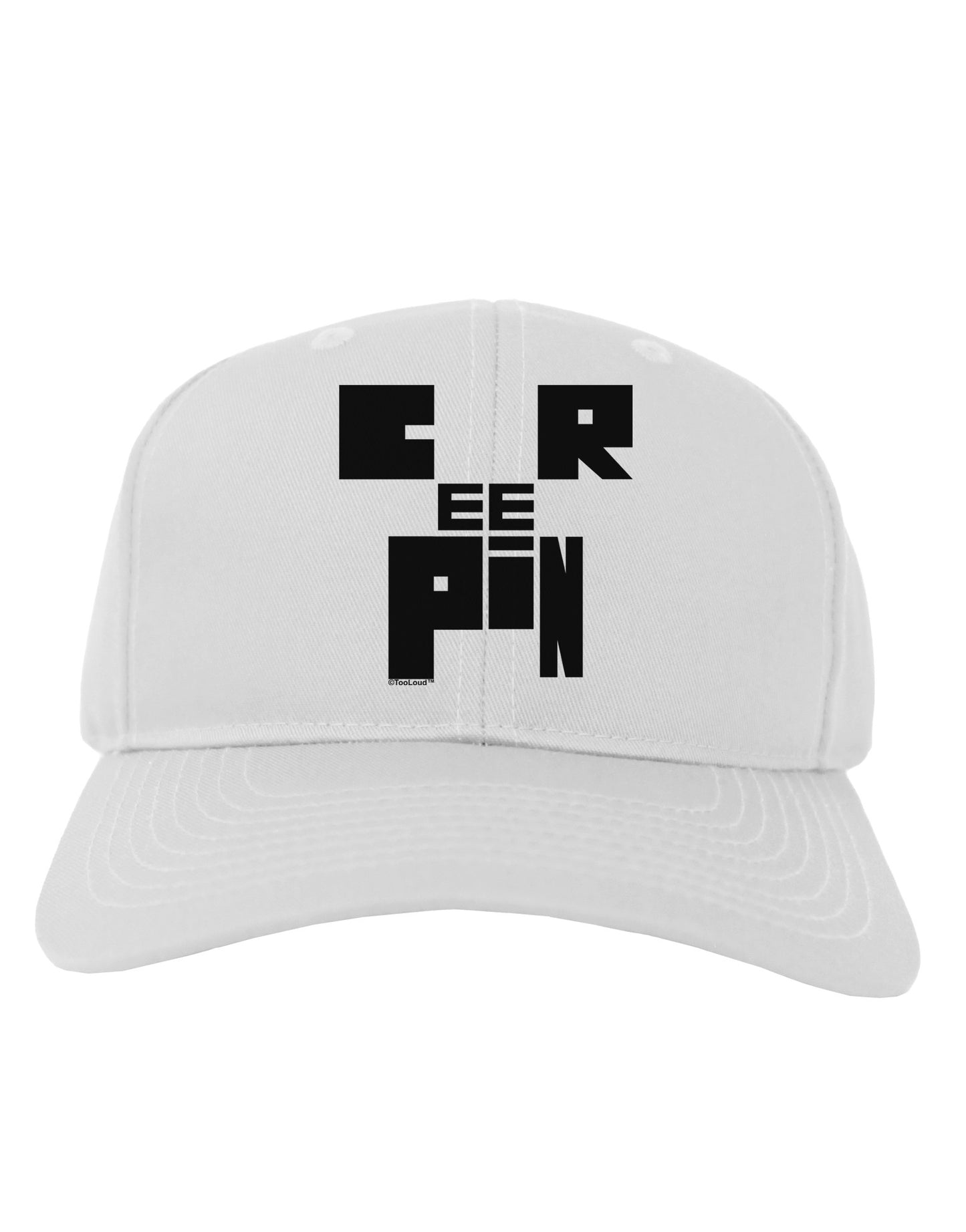 Creepin Adult Baseball Cap Hat-Baseball Cap-TooLoud-White-One Size-Davson Sales