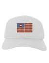American Bacon Flag Adult Baseball Cap Hat-Baseball Cap-TooLoud-White-One Size-Davson Sales