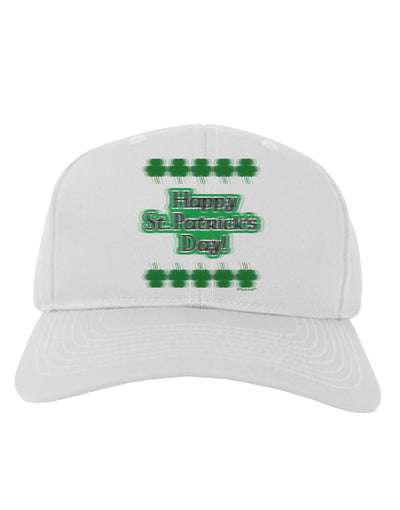 Seeing Double St. Patrick's Day Adult Baseball Cap Hat-Baseball Cap-TooLoud-White-One Size-Davson Sales