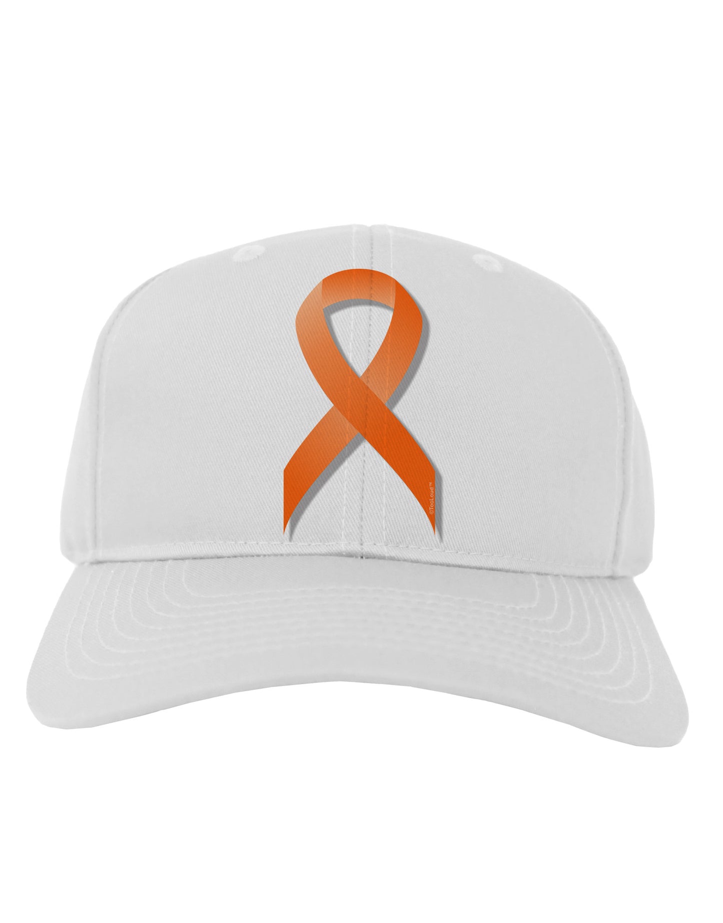 Leukemia Awareness Ribbon - Orange Adult Baseball Cap Hat-Baseball Cap-TooLoud-White-One Size-Davson Sales