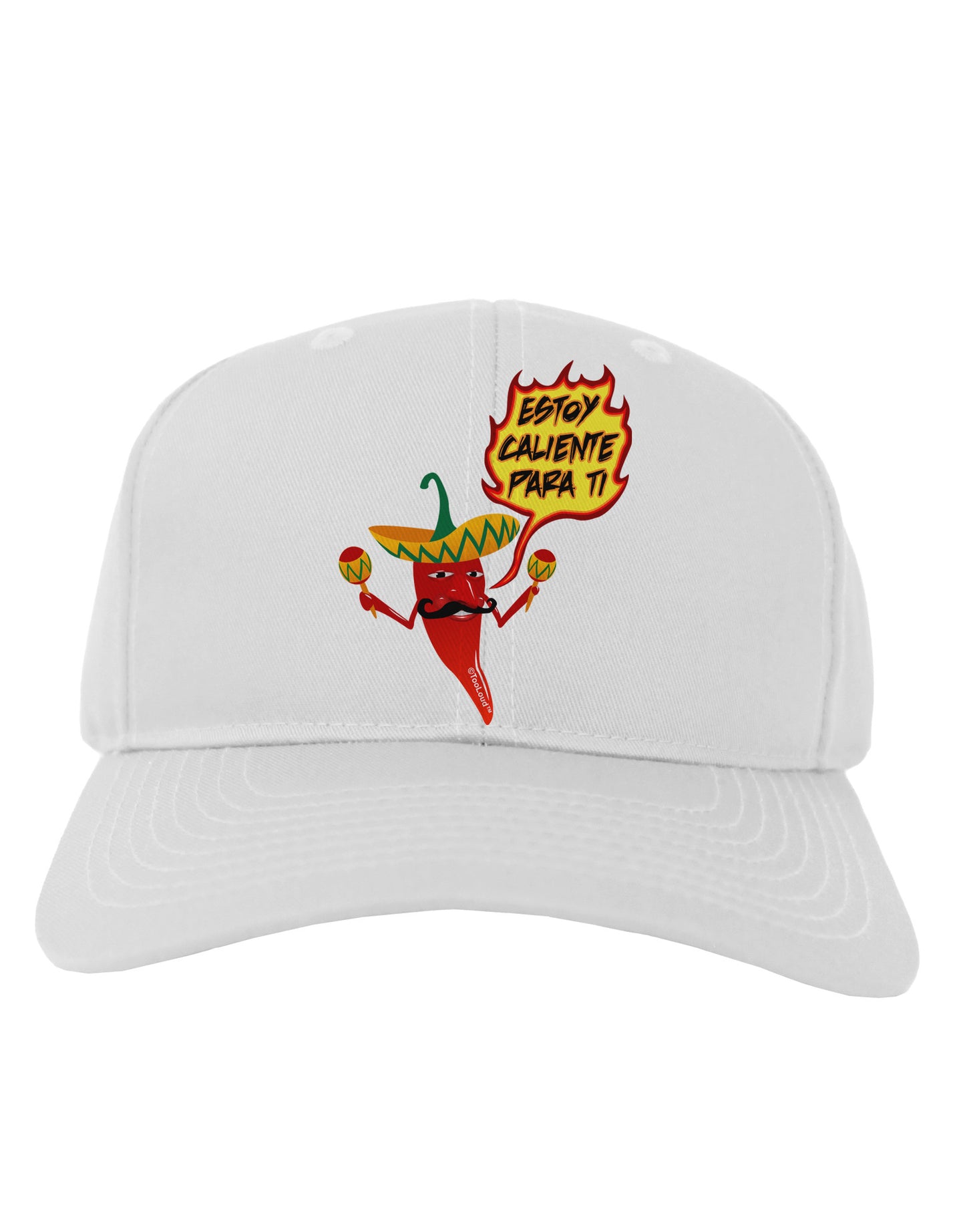 Estoy Caliente Para Ti Adult Baseball Cap Hat-Baseball Cap-TooLoud-White-One Size-Davson Sales