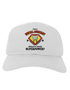 Dental Assistant - Superpower Adult Baseball Cap Hat-Baseball Cap-TooLoud-White-One Size-Davson Sales