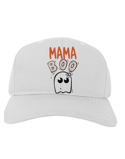 Mama Boo Ghostie Adult Baseball Cap Hat-Baseball Cap-TooLoud-White-One-Size-Fits-Most-Davson Sales