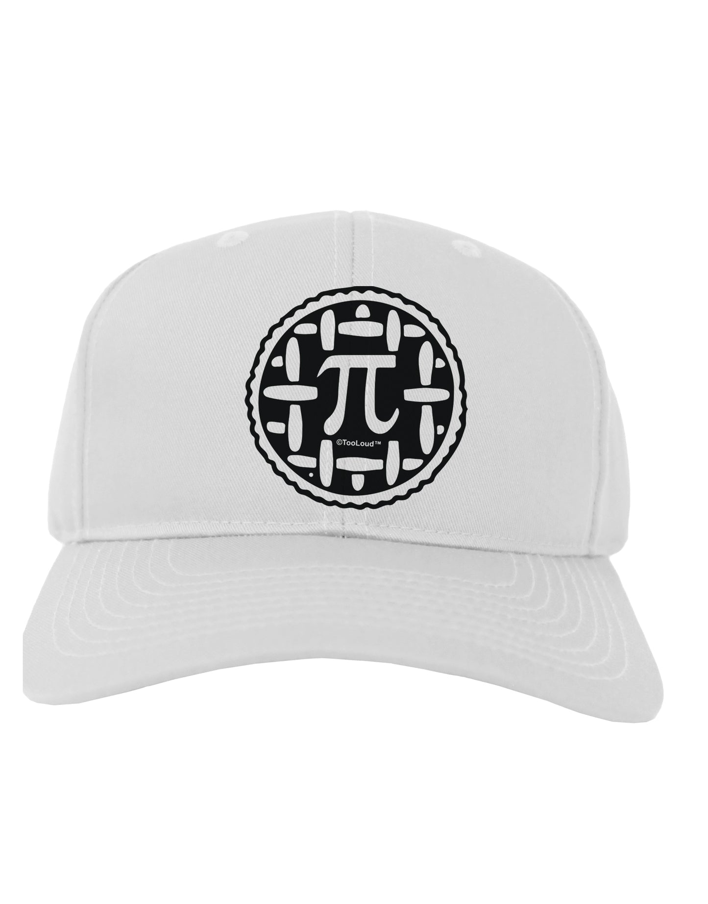Pi Pie Adult Baseball Cap Hat-Baseball Cap-TooLoud-White-One-Size-Fits-Most-Davson Sales