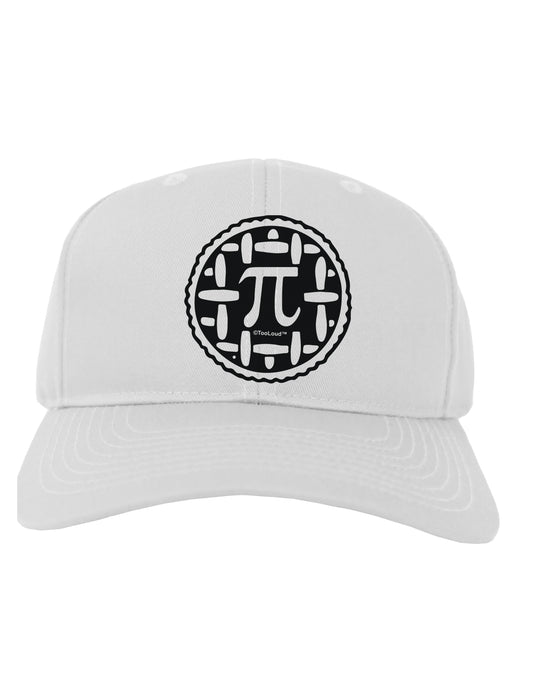 Pi Pie Adult Baseball Cap Hat-Baseball Cap-TooLoud-White-One-Size-Fits-Most-Davson Sales