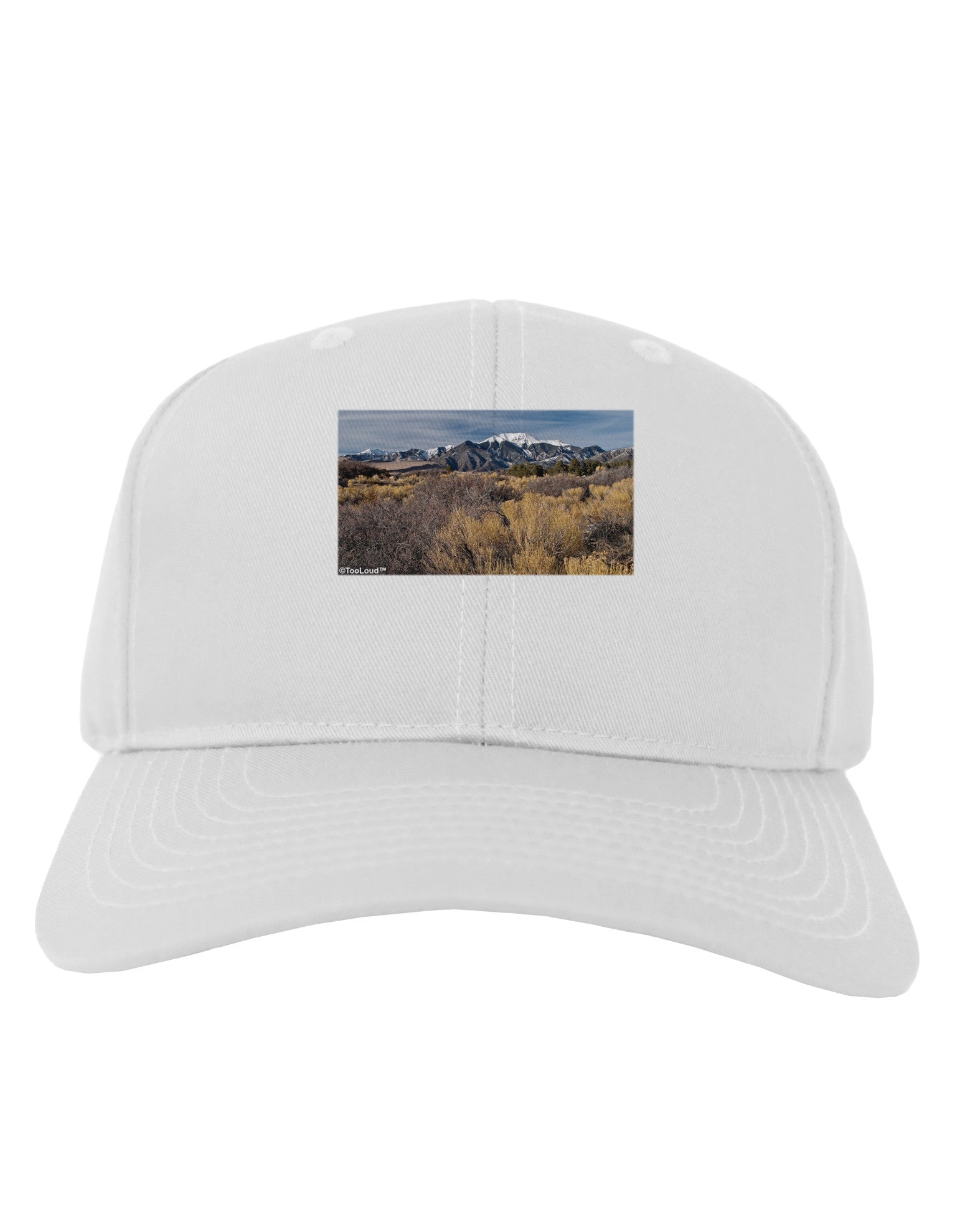 Mountain Forest Park Adult Baseball Cap Hat-Baseball Cap-TooLoud-White-One Size-Davson Sales