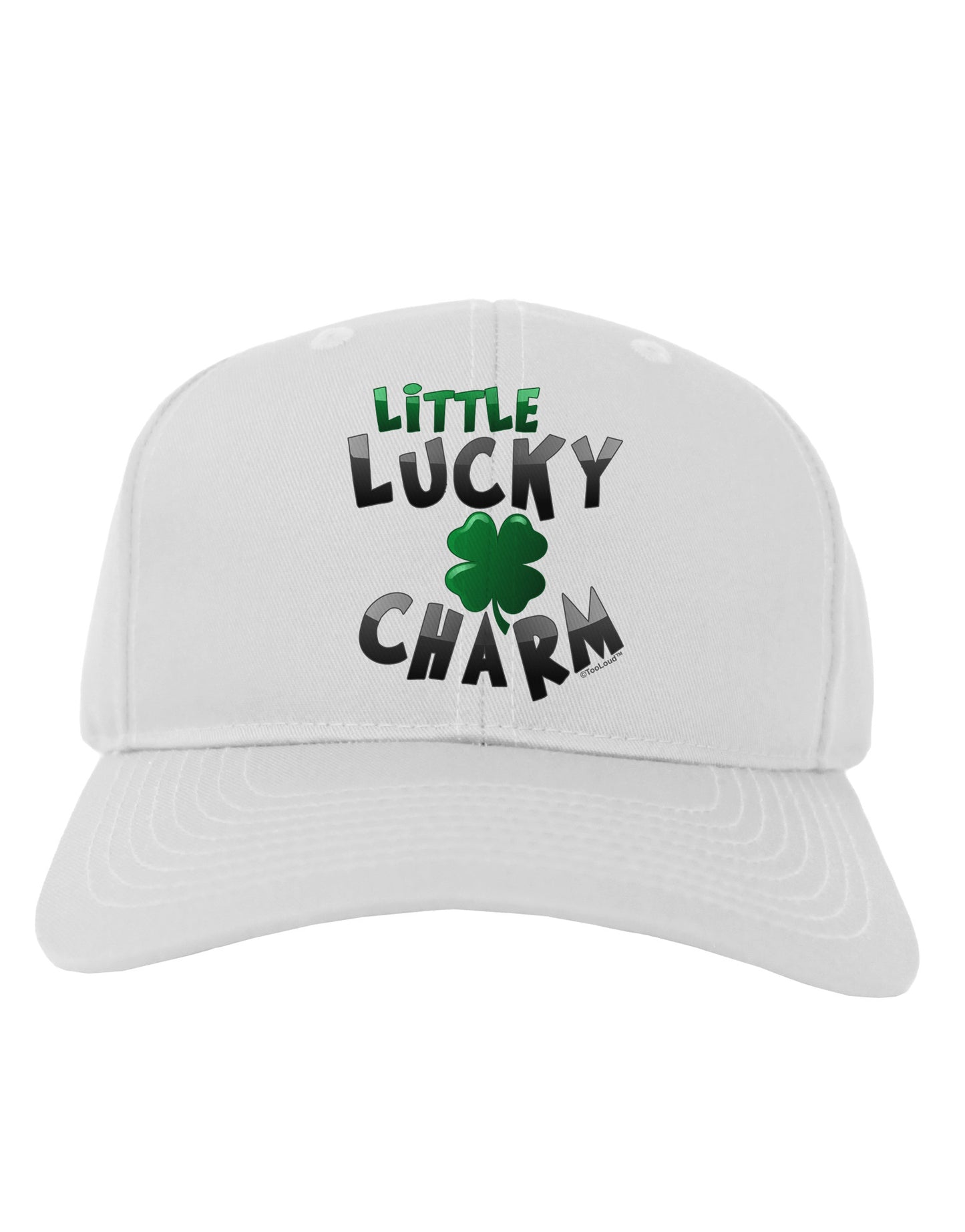 Little Lucky Charm Adult Baseball Cap Hat-Baseball Cap-TooLoud-White-One Size-Davson Sales