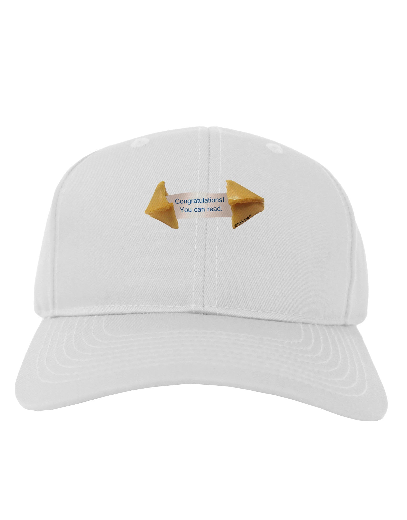 Sarcastic Fortune Cookie Adult Baseball Cap Hat-Baseball Cap-TooLoud-White-One Size-Davson Sales