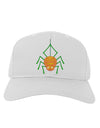 Cute Pumpkin Spider - Halloween Adult Baseball Cap Hat-Baseball Cap-TooLoud-White-One Size-Davson Sales