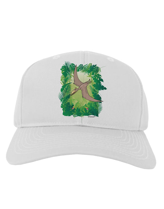 Pterosaurs - Without Name Adult Baseball Cap Hat by TooLoud-Baseball Cap-TooLoud-White-One Size-Davson Sales