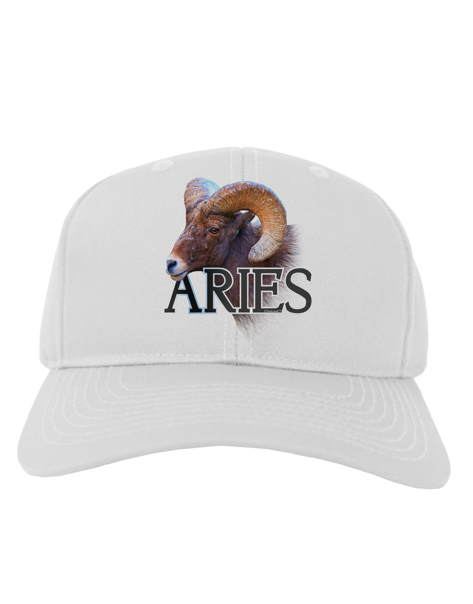 Majestic Aries Picture Adult Baseball Cap Hat-Baseball Cap-TooLoud-White-One Size-Davson Sales