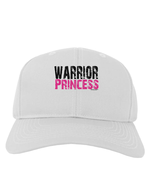 Warrior Princess Pink Adult Baseball Cap Hat-Baseball Cap-TooLoud-White-One Size-Davson Sales