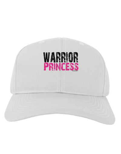Warrior Princess Pink Adult Baseball Cap Hat-Baseball Cap-TooLoud-White-One Size-Davson Sales