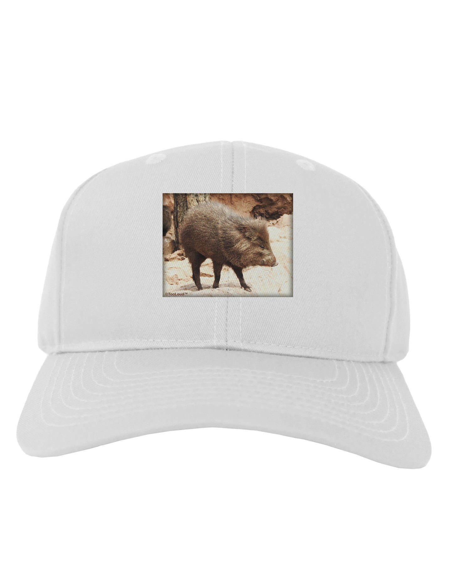 Little Javelina Adult Baseball Cap Hat-Baseball Cap-TooLoud-White-One Size-Davson Sales