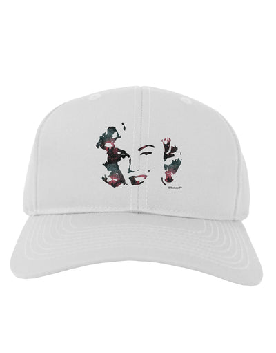 Marilyn Monroe Galaxy Design and Quote Adult Baseball Cap Hat by TooLoud-Baseball Cap-TooLoud-White-One Size-Davson Sales