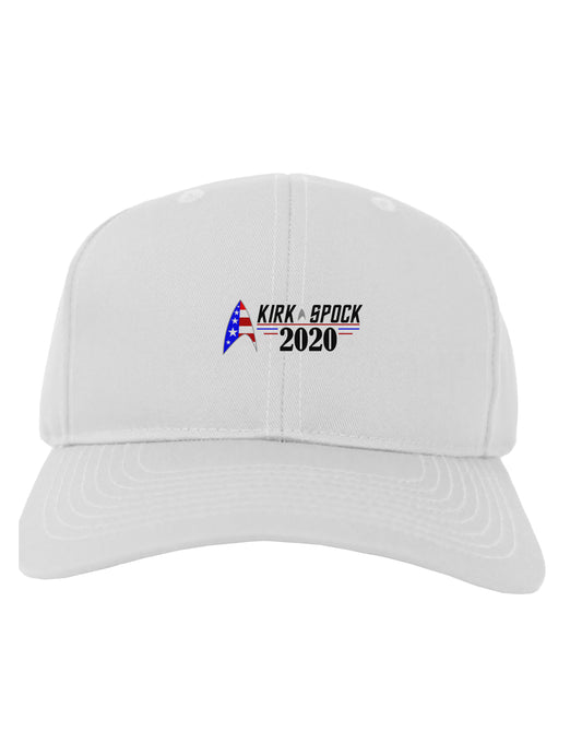 Kirk Spock 2020 Funny Adult Baseball Cap Hat by TooLoud-Baseball Cap-TooLoud-White-One Size-Davson Sales
