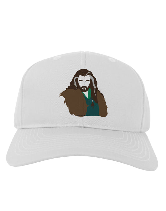 Dwarf King Adult Baseball Cap Hat-Baseball Cap-TooLoud-White-One Size-Davson Sales