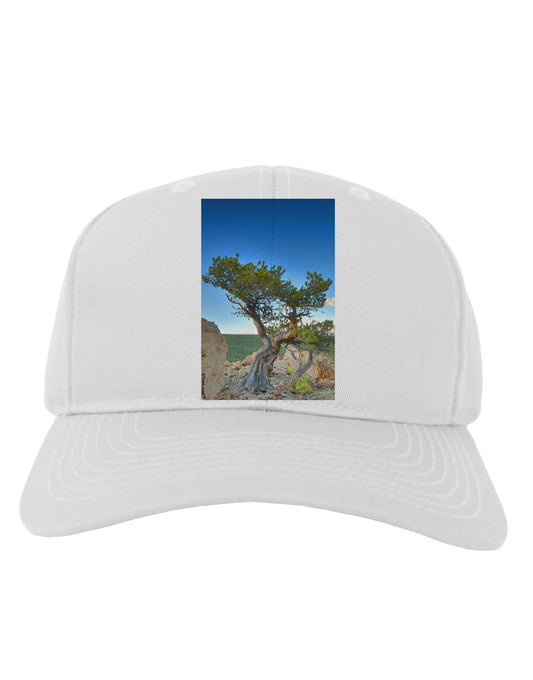 Colorado Landscape Tree Adult Baseball Cap Hat-Baseball Cap-TooLoud-White-One Size-Davson Sales