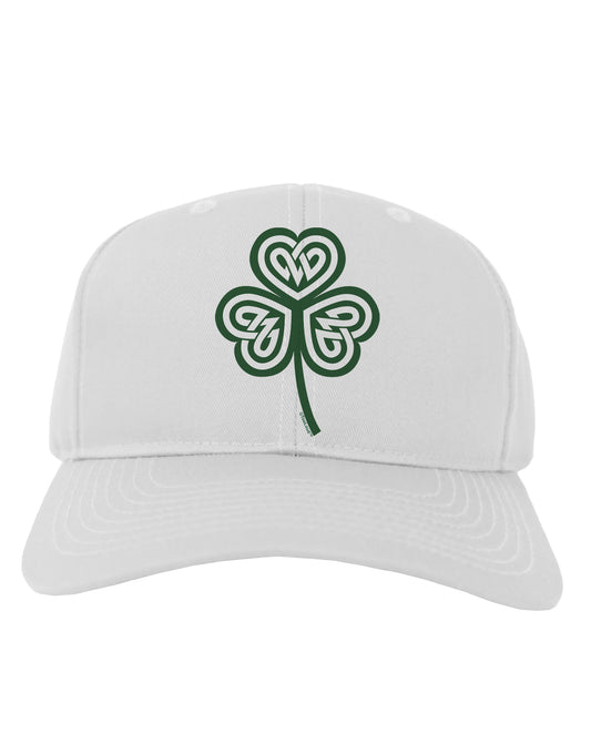 Celtic Knot Irish Shamrock Adult Baseball Cap Hat-Baseball Cap-TooLoud-White-One Size-Davson Sales