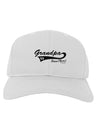 TooLoud Custom Grandpa Since YOUR YEAR Adult Baseball Cap Hat-Baseball Cap-TooLoud-White-One-Size-Fits-Most-Davson Sales