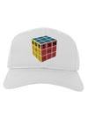 Autism Awareness - Cube Color Adult Baseball Cap Hat-Baseball Cap-TooLoud-White-One Size-Davson Sales