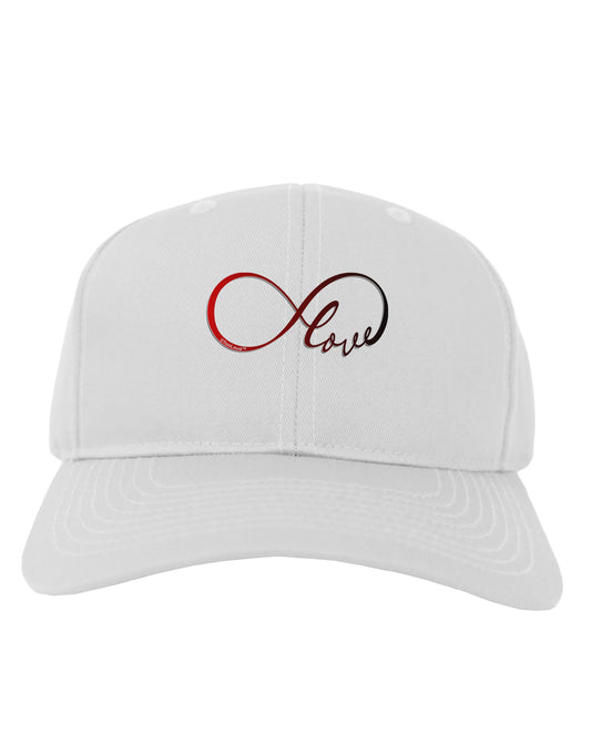 Infinite Love Adult Baseball Cap Hat-Baseball Cap-TooLoud-White-One Size-Davson Sales