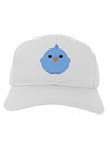 Cute Little Chick - Blue Adult Baseball Cap Hat by TooLoud-Baseball Cap-TooLoud-White-One Size-Davson Sales