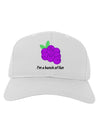 Grapes - I'm a Bunch of Fun Adult Baseball Cap Hat-Baseball Cap-TooLoud-White-One Size-Davson Sales