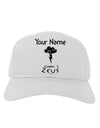 Personalized Cabin 1 Zeus Adult Baseball Cap Hat by-Baseball Cap-TooLoud-White-One Size-Davson Sales