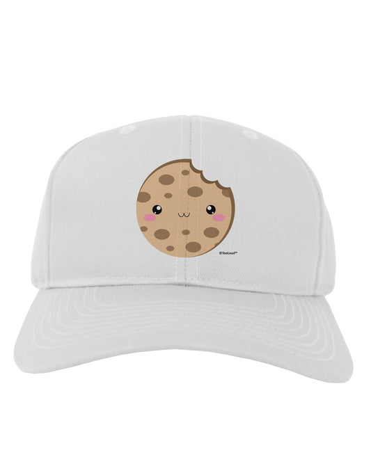 Cute Matching Milk and Cookie Design - Cookie Adult Baseball Cap Hat by TooLoud-Baseball Cap-TooLoud-White-One Size-Davson Sales