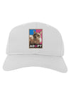 Adopt Cute Kitty Cat Adoption Adult Baseball Cap Hat-Baseball Cap-TooLoud-White-One Size-Davson Sales
