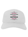 My Mother Comes Out Adult Baseball Cap Hat-Baseball Cap-TooLoud-White-One Size-Davson Sales