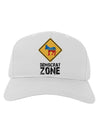 Democrat Zone Adult Baseball Cap Hat-Baseball Cap-TooLoud-White-One Size-Davson Sales