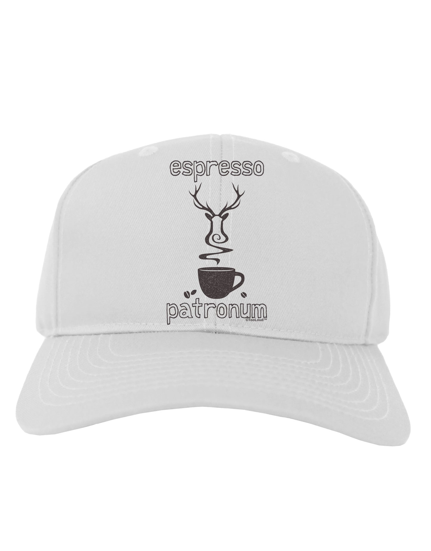 Espresso Patronum Adult Baseball Cap Hat-Baseball Cap-TooLoud-White-One Size-Davson Sales