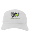 TooLoud Unleash The Monster Adult Baseball Cap Hat-Baseball Cap-TooLoud-White-One Size-Davson Sales