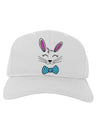 Happy Easter Bunny Face Adult Baseball Cap Hat-Baseball Cap-TooLoud-White-One-Size-Fits-Most-Davson Sales