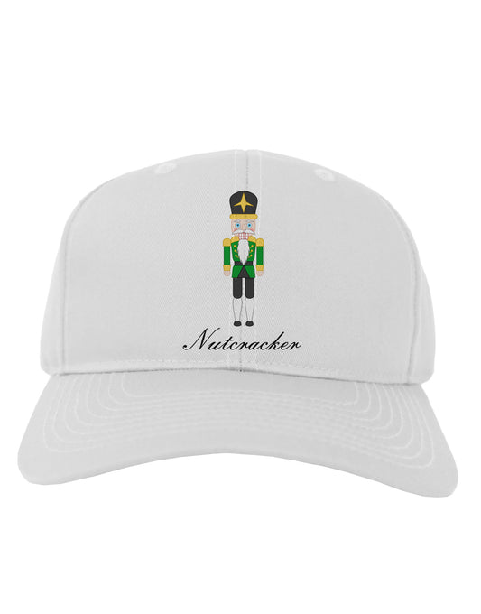 Nutcracker - Green Gold Black Text Adult Baseball Cap Hat-Baseball Cap-TooLoud-White-One Size-Davson Sales