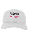 Witches Be Trippin Adult Baseball Cap Hat-Baseball Cap-TooLoud-White-One Size-Davson Sales