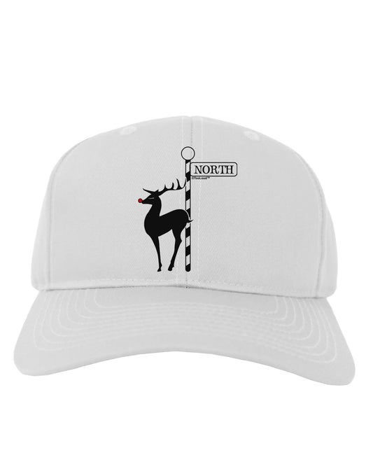 Rudolf the Ratchet Reindeer Adult Baseball Cap Hat-Baseball Cap-TooLoud-White-One Size-Davson Sales