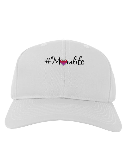 Hashtag Momlife Adult Baseball Cap Hat-Baseball Cap-TooLoud-White-One Size-Davson Sales