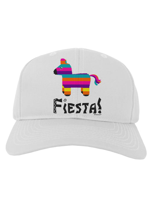 Colorful Pinata Design - Fiesta Adult Baseball Cap Hat by TooLoud-Baseball Cap-TooLoud-White-One Size-Davson Sales