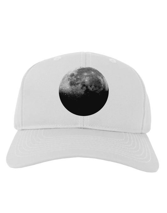 Moon of Earth Adult Baseball Cap Hat-Baseball Cap-TooLoud-White-One Size-Davson Sales