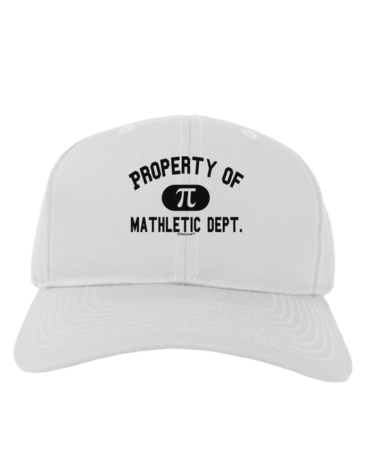 Mathletic Department Adult Baseball Cap Hat by TooLoud-Baseball Cap-TooLoud-White-One Size-Davson Sales