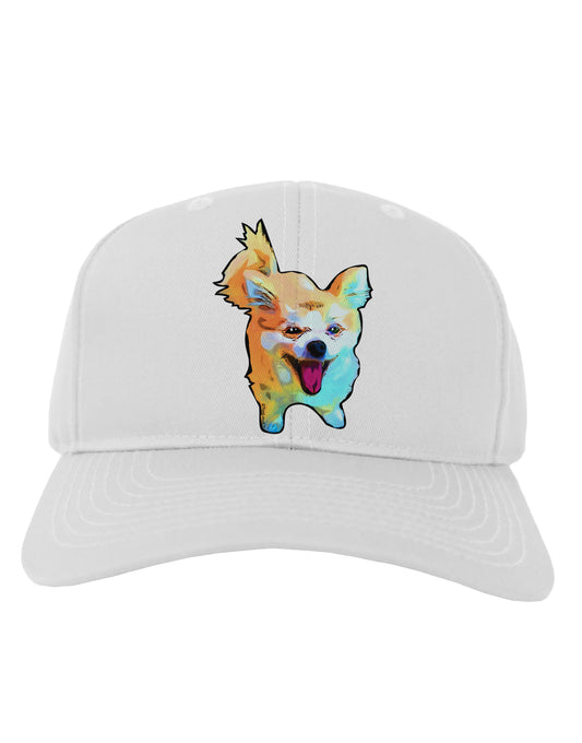 Cartoon Pomeranian Adult Baseball Cap Hat-Baseball Cap-TooLoud-White-One Size-Davson Sales