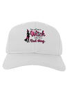 Witch - Bad Thing Adult Baseball Cap Hat-Baseball Cap-TooLoud-White-One Size-Davson Sales