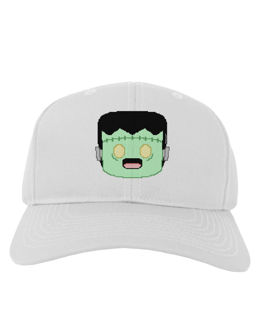 Cute Pixel Monster Adult Baseball Cap Hat-Baseball Cap-TooLoud-White-One Size-Davson Sales