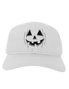 Halloween Pumpkin Smile Jack O Lantern Adult Baseball Cap Hat-Baseball Cap-TooLoud-White-One Size-Davson Sales