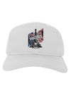 Distressed Paris Stop The Violence Adult Baseball Cap Hat-Baseball Cap-TooLoud-White-One Size-Davson Sales