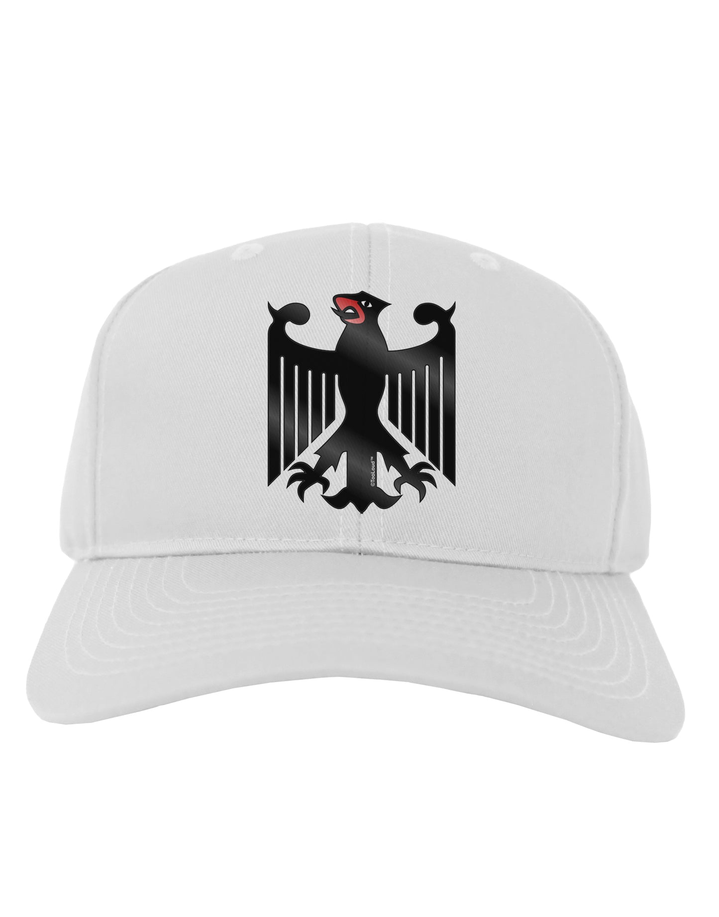 Bundeswehr Logo Adult Baseball Cap Hat-Baseball Cap-TooLoud-White-One Size-Davson Sales