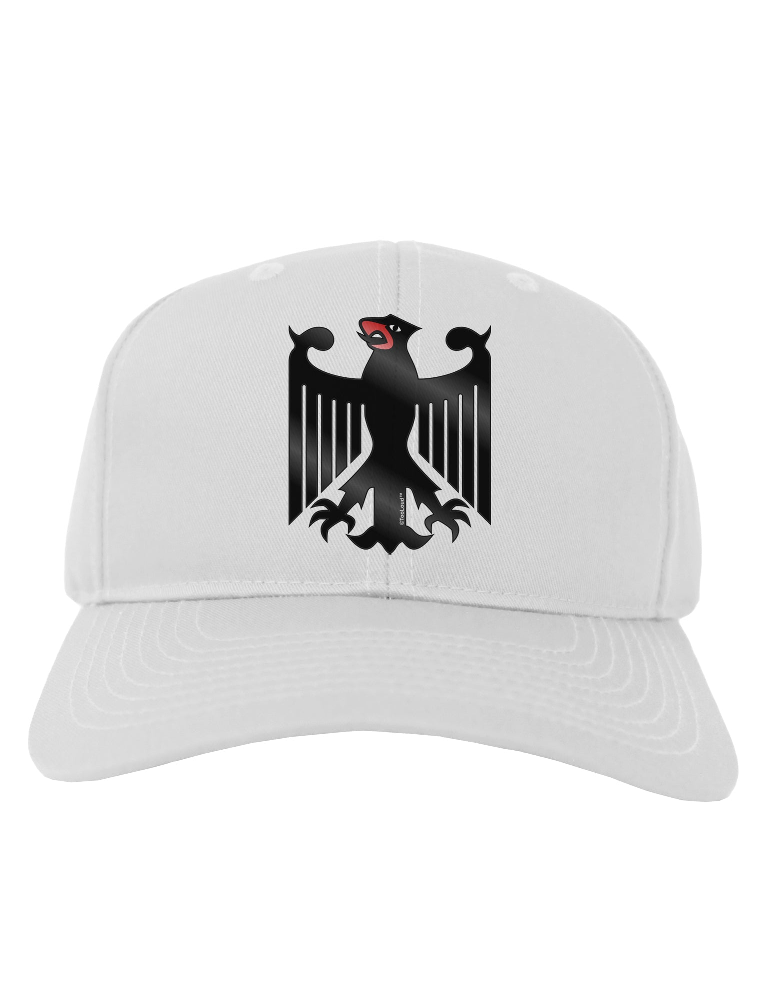 Bundeswehr Logo Adult Baseball Cap Hat-Baseball Cap-TooLoud-White-One Size-Davson Sales